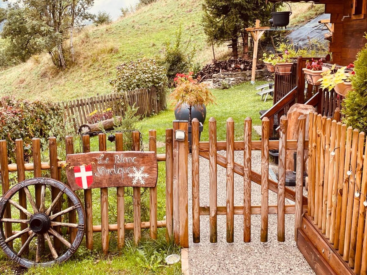 Le Blanc Nordique Villa Le Bouchet-Mont Charvin Екстериор снимка